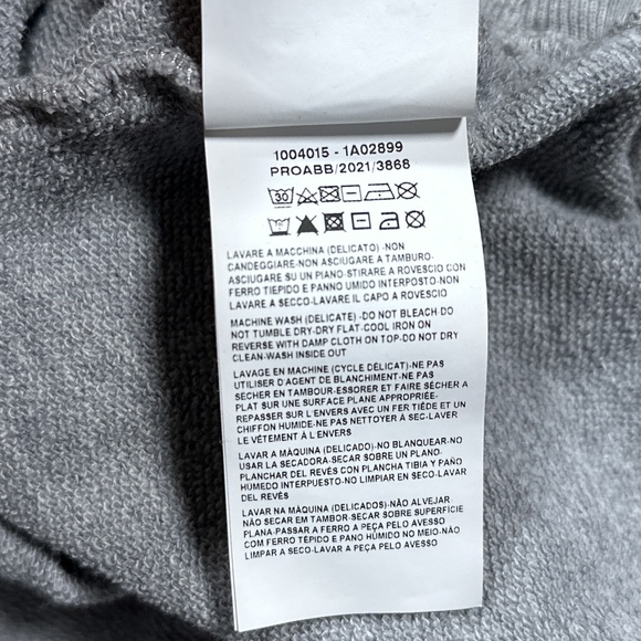 Versace Taylor Fit Medusa Head Retro 70s Terry Fleece Sweatshirt Womens Small - Picture 8 of 11